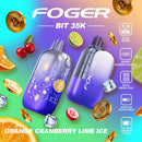 Foger Bit 35,000 Puffs 5% Nic Disposable Vape 5ct Display Box