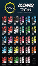 MIA ICONIQ 70.000 Puffs Disposable Vape 5ct Display Box ( Coming Soon )