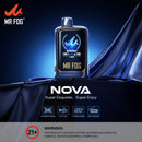Mr Fog Nova 36,000 Puffs 5% Nic 20ml 5ct Disposable Vape