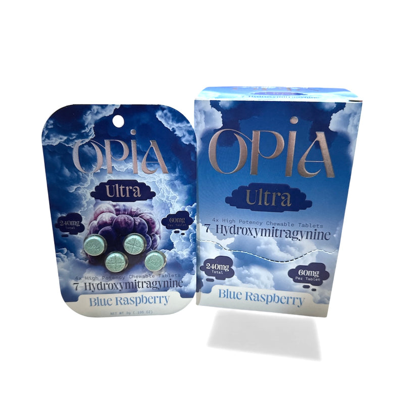 Opia Ultra 7-Hydroxy 240mg 4pk 60mg Per Tablet 10ct Display Box