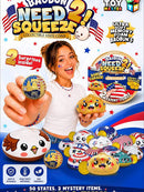 BAOBUN Need 2 Squeeze With Collectible 50 States Coins Map For Kids