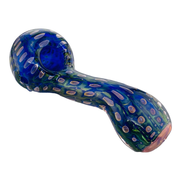 Glass Trapped Bubbles 5.5’’ Sherlock Hand Pipe 1ct SHP-005