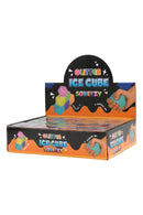 Glitter Ice Cube Maltose Putty Filled Squeezy 12ct Display Box