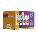 Mellow Fellow Saltzer Beverages 20mg Delta-9 + CBD Variety Pack 12ct Display Box