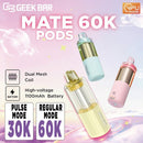 Geek Bar MATE Pods 60,000 Puffs 5% Nic 15ml 5ct Display Box (Coming Soon)
