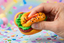 Hamburger Squishy Pinch Family 16ct Display Box