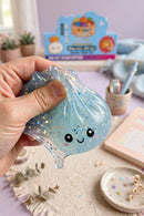 Golden Glitter Squishy Dumplings Rainbow Edition 12ct Display Box