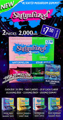 Shrumfuzed 2pk Gummies 2000mg 30ct Display Box Pre-Priced $7.50