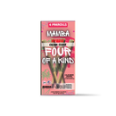 Mamba Four Of Kind 2g Each 4pk Pre-Rolls Full Spectrum Blend 10ct Display Box