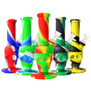 10’’ Straight Skull Silicone Water Pipe 10ct Jar