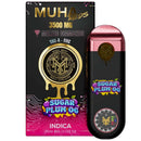 MUHA MEDS Melted Diamonds 3.5g THC-A Disposable Vape 5ct Display Box