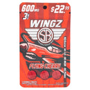 Wingz Super Strength Botanical Blend 600mg 3pk Tablets 10ct Display Box