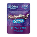 Shrumfuzed 2pk Gummies 2000mg 30ct Display Box Pre-Priced $7.50