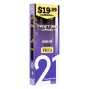 Twenty One Cannabis Pre-Priced $19.99 2g THC-A Disposable Vape 6ct Display Box