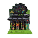 Blink Medium Torch Lighter Gun Leaf Two 12ct Display Box
