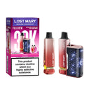 Lost Mary NERA Fullview 70,000 Puffs Kit 24mL 50mg Nic Disposable Vape 5ct Display Box