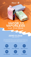 Sikary CloudZero 50,000 Puffs 50mg 23ml 5ct Disposable Vape