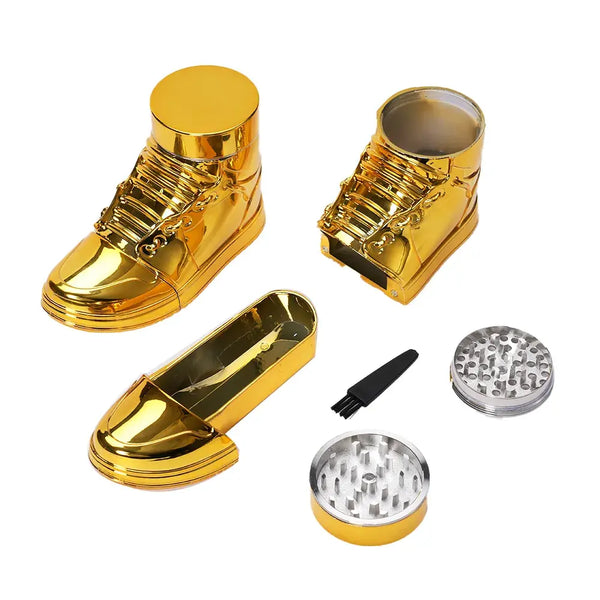 Tobacco Shoes Shaped Herb Grinder 6ct Display Box