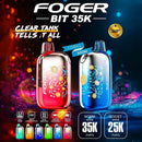Foger Bit 35,000 Puffs 5% Nic Disposable Vape 5ct Display Box