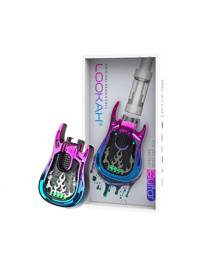 Lookah Guitar 350mAh VV 510 Cartridge Preheat Vape Battery 1ct - Premium  from O&Z WHOLESALE - Just $16.50! Shop now at O&Z WHOLESALE