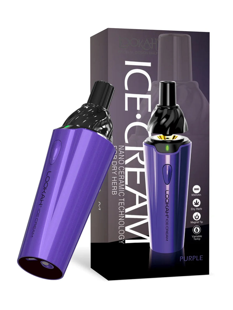LOOKAH Ice Cream 950mAh Dry Herb Vaporizer 1ct - Premium  from H&S WHOLESALE - Just $35! Shop now at O&Z WHOLESALE