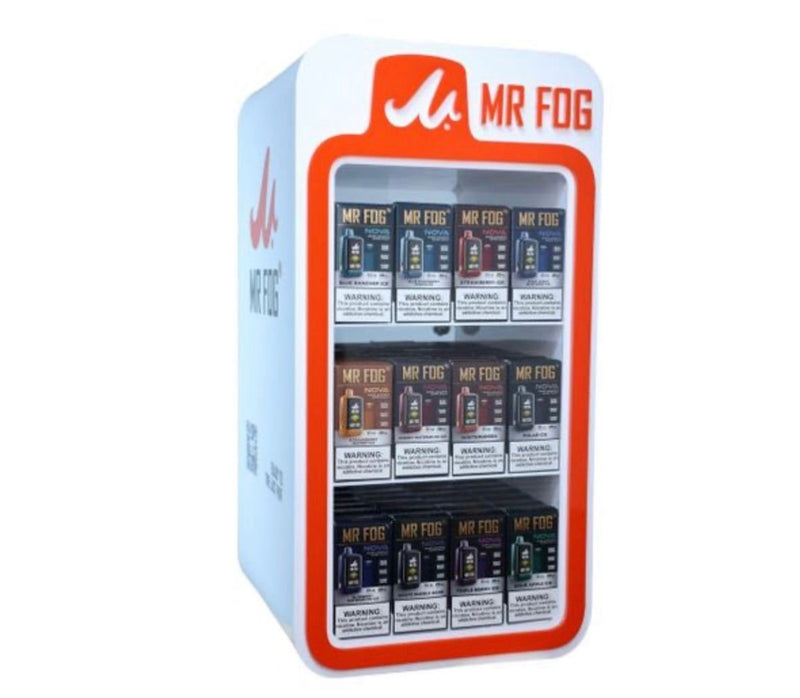 Mr Fog | Nova 36k Pre-Filled Light-Up Display Case (Case of 124) | 20 mL / 36000 puffs | 50mg