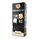 Flying Hours Black Edition THC-P+THC-X Live Resin 1.9g+1.9g 2 in 1 Flavor Sativa X Indica Disposable Vape 5ct Display Box