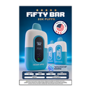 Fifty Bar 20,000 Puffs Nixodine Disposable Vape 5ct Display Box