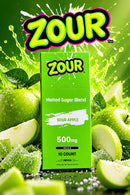 Zour Stash Delta 8 Melted Sugar Blend 500mg Disposable Vape 10ct Display Box