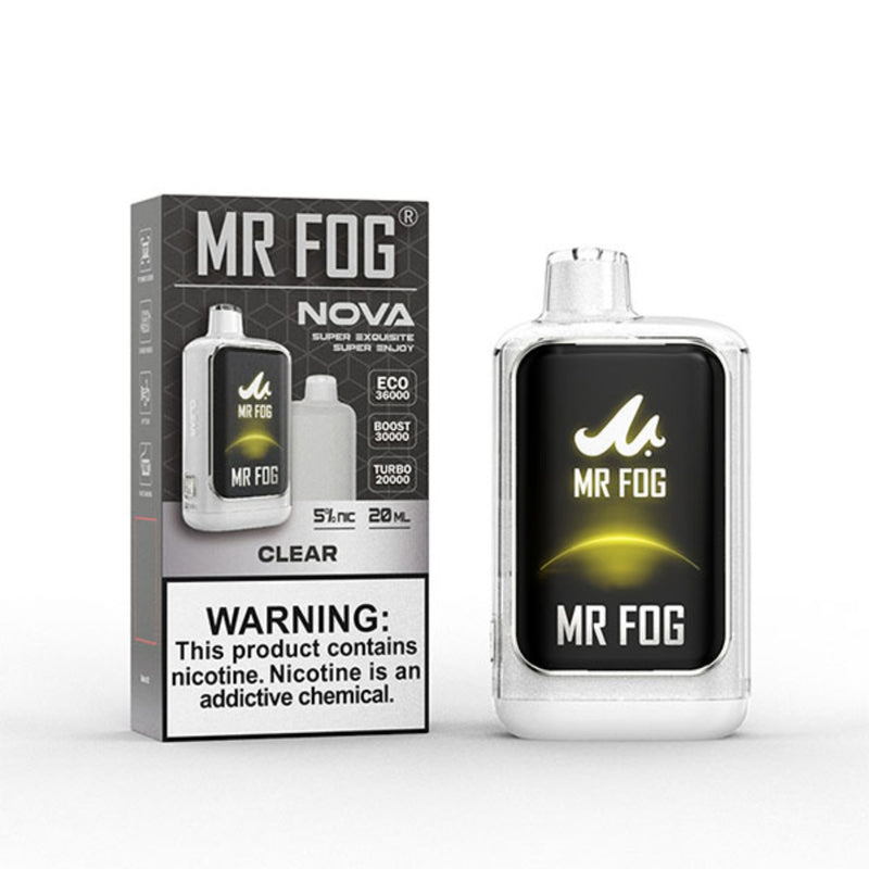Mr Fog Nova 36,000 Puffs 5% Nic 20ml 5ct Disposable Vape