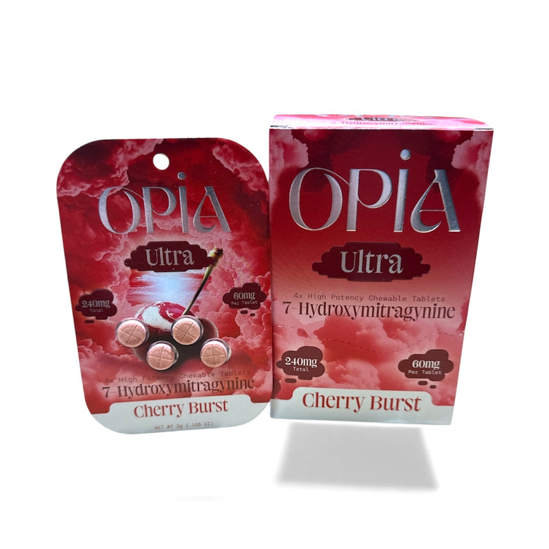 Opia Ultra 7-Hydroxy 240mg 4pk 60mg Per Tablet 10ct Display Box