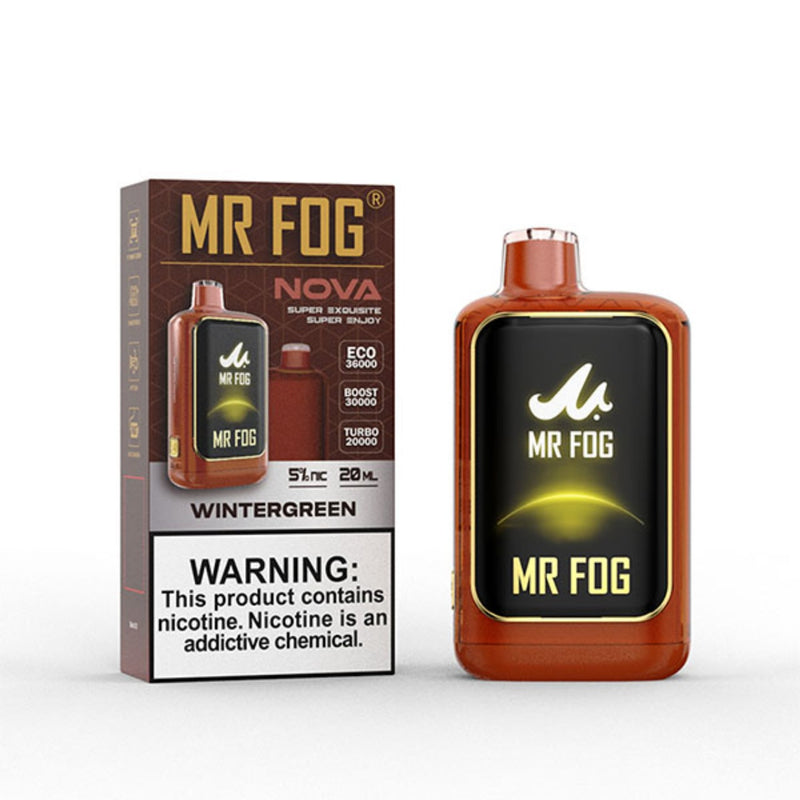 Mr Fog Nova 36,000 Puffs 5% Nic 20ml 5ct Disposable Vape