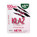 KLAZ Cat’s Claw Extract 2pk 100mg Tabz Pre-Priced $8.99 25ct Display Box