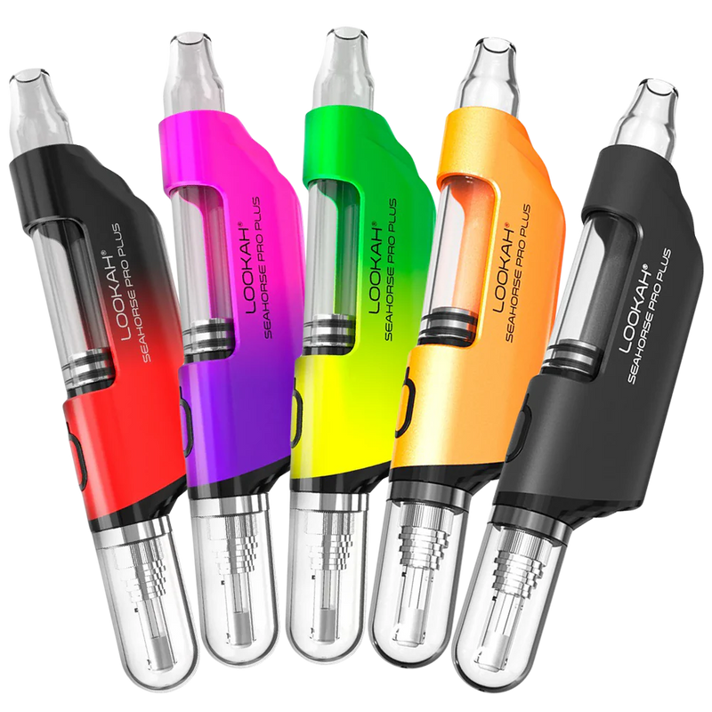Lookah Seahorse Pro Plus Gardient Edition 650mAh Preheat VV Dab Pen Vaporizer Starter Kit 1ct - Premium  from O&Z WHOLESALE - Just $32! Shop now at O&Z WHOLESALE