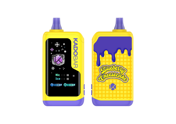 Kado Bar Dessert Edition 5% Nic + Ice Control 40,000 Puffs Disposable Vape 5ct Display Box