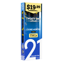 Twenty One Cannabis Pre-Priced $19.99 2g THC-A Disposable Vape 6ct Display Box