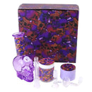 Skull Essential Water Pipe With Grinder & container 6pcs Kit 1ct Display Box