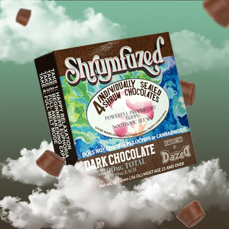 Dazed Shrumfuzed 4pk Gummies 3200mg 10ct - Premium  from H&S WHOLESALE - Just $65! Shop now at O&Z WHOLESALE