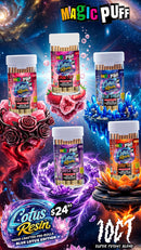 Magic Puff Lotus Resin 2gm Prerolls Pre-Priced $24.99 10ct Per Jar