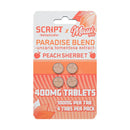 Script Botanical Paradise Blend 100mg 4pk Tablets 6pk Display Box