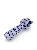 Assorted colors Design Glass Hand Pipe 1 ct