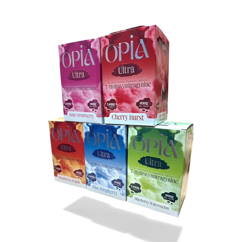 Opia Ultra 7-Hydroxy 240mg 4pk 60mg Per Tablet 10ct Display Box