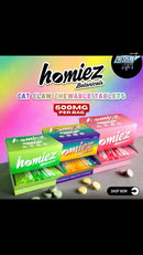 Homiez Botanicals Blend 2pk 100mg Per Chewing Tablet 20ct Display Box