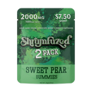 Shrumfuzed 2pk Gummies 2000mg 30ct Display Box Pre-Priced $7.50