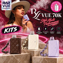 Raz RYL + VUE 70,000 Puffs Kit Limited Edition Disposable Vape 5ct Display Box ￼