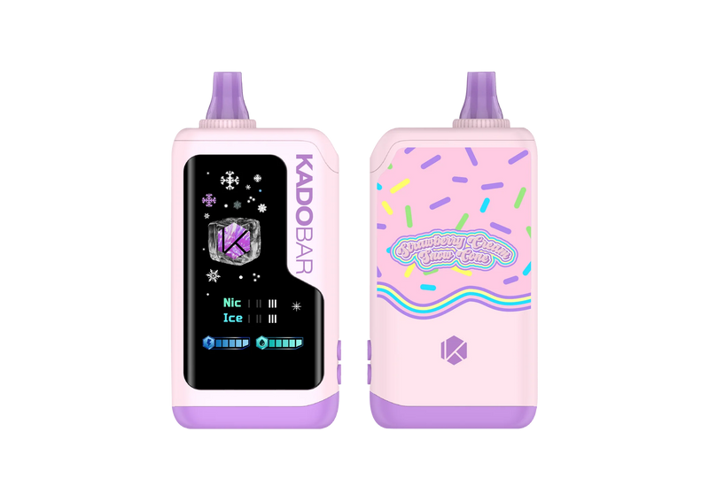 Kado Bar Dessert Edition 5% Nic + Ice Control 40,000 Puffs Disposable Vape 5ct Display Box
