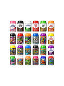 Empty PET Plastic Soda Can Jars 3.5g 8ct Display Box