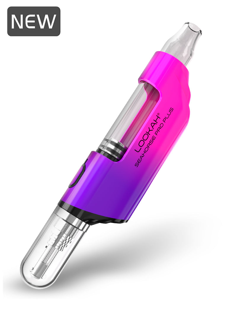 Lookah Seahorse Pro Plus Gardient Edition 650mAh Preheat VV Dab Pen Vaporizer Starter Kit 1ct - Premium  from O&Z WHOLESALE - Just $32! Shop now at O&Z WHOLESALE