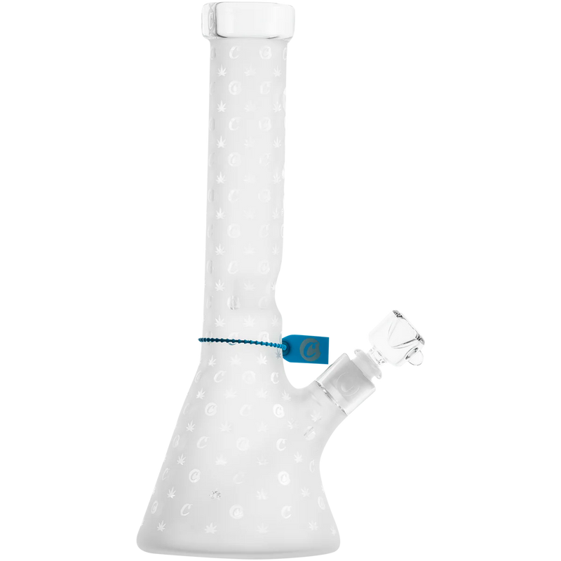 Cookies V Beaker Tube Glass With Grinder Clear 4pc 1ct Box CKW-009