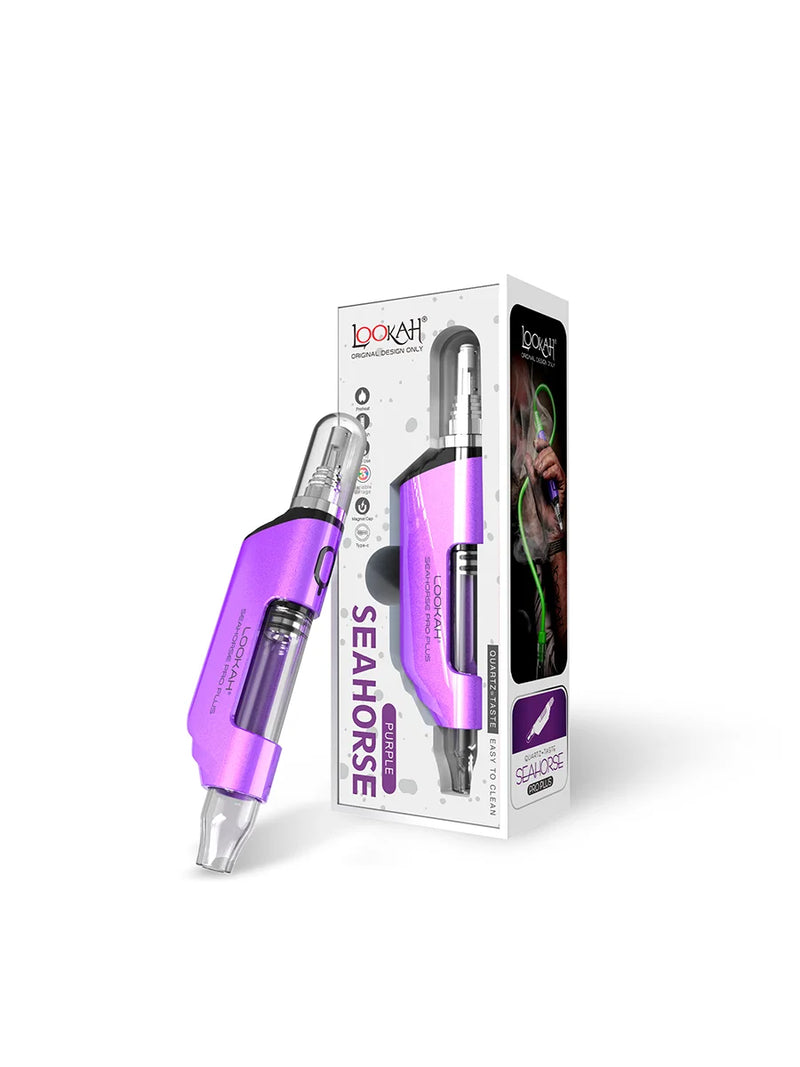 Lookah Seahorse Pro Plus 650mAh Preheat VV Dab Pen Vaporizer Starter Kit 1ct - Premium  from H&S WHOLESALE - Just $28! Shop now at O&Z WHOLESALE